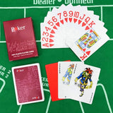 2 Decks Texas Hold'em Plastic Poker Card Waterproof Playing Cards