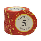 Premium Las Vegas Poker Chip 14-Gram Casino Chips Clay-Pack of 50