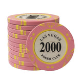 Premium Las Vegas Poker Chip 14-Gram Casino Chips Clay-Pack of 50